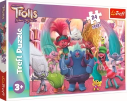 Maxi puzzle 24 pieces – in the world of TROLLS