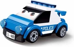 Sluban üleskeeratav politseiautoke silmadega