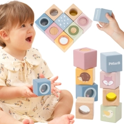 Puidust sensoorsed klotsid POLARB, 8 tk