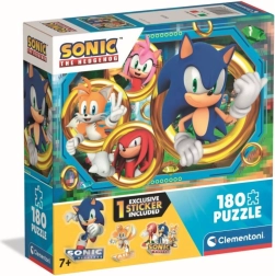 Puzzle Hedgehog Sonic 180 Pieces