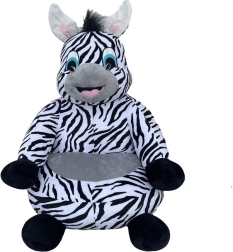 Laste plüüstugitool sebra NEW BABY