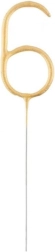 Gold Sparkler Number 6