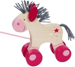 Lilia the Pony Pull-Along on a String