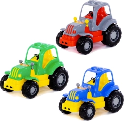 Plasttraktor Silas 28 cm lastele alates 1. eluaastast