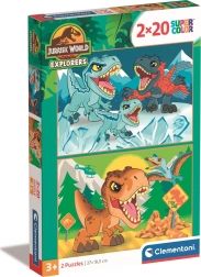 Pusle 2x20 tükki Jurassic World