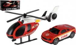 Tuletõrje päästekomplekt helikopteri ja autoga