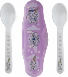 Laste lusikate komplekt ümbrisega Lilo ja Stitch