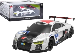 RC car 1:24 sports AUDI R8 LMS, white‑black