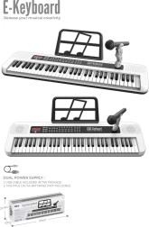 Elektrooniline oreli-klaviatuur 61 klahviga