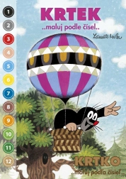 Värviraamat A5 Mutike – värvi numbrite järgi