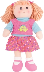 Bigjigs Toys riidest nukk Susie 38 cm