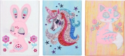 Notebook with 80 Empty Pages 15x21 cm Various Colors