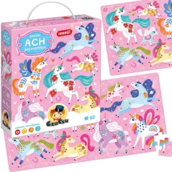 Puzzle „Ah, ükssarvikud“ 60 tükki