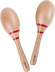 Wooden maracas for children CLASSIC WORLD