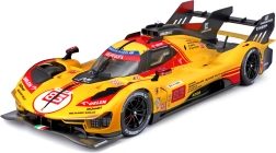 Metallmudel Bburago 1:18 Ferrari 499P #83 kollane 24H Le Mans 2024