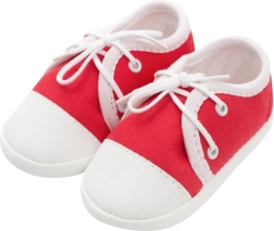 New Baby imikute papud-tossud punased 0–3 kuud