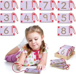Viga magnettahvlid numbrite kirjutamiseks – FSC, Montessori meetod