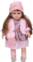 Nukk käekotiga 38 cm