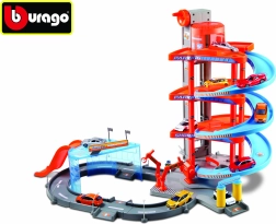 Bburago garaaž Street Fire Mega Dealer showroom