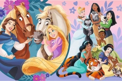 Disney printsesside pusle „Sõpruse naeratus” MAXI 24 tükki