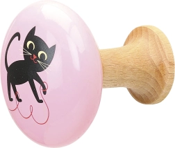 Puidust nagid Kassike ja Punane ornament