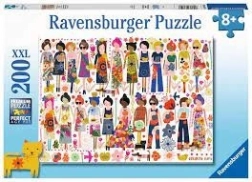 Ravensburger pusle Lilled ja sõbrad 200 tükki