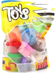 Set of modeling clay 12 colors