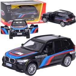 BMW X5 M mudel 1:43 Metallist, avatavate ustega
