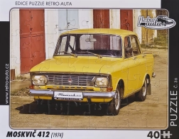 Retro pusle Moskvich 412 (1974) - 40 tükki