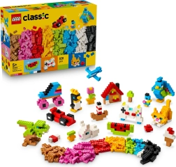 LEGO Classic loomingulised värvilised klotsid