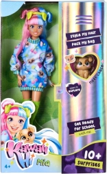 Nukum Kawaii Hi Mia ja koerake Choco