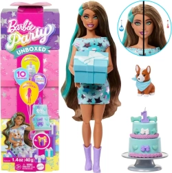 Barbie Party Unboxed sünnipäevanukk corgi koerakesega