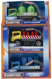 Teamsterz ehitusmasin City Loader – 10 cm metallist töömasina mudel