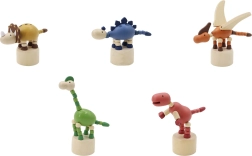 Puidust vajutatav dinosaurus