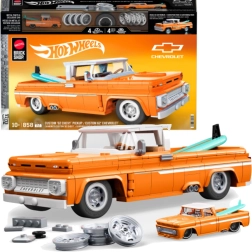 Ehituskomplekt HOT WHEELS Elite Brick Shop Custom ’62 Chevrolet, 858 detaili