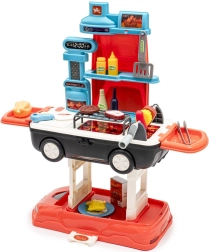 Laste grillikomplekt 2-in-1 BABY MIX ratastel