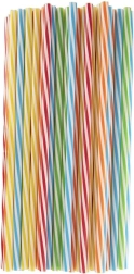 Colorful Reusable Straws 22 cm – Set of 50