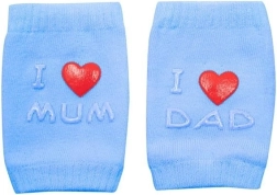 Laste põlvekaitsmed ABS-iga I Love Mum & Dad – sinised