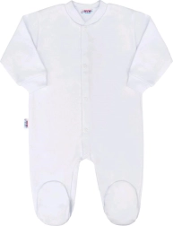New Baby Classic Infant Overall White