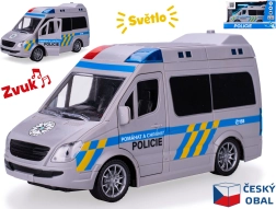 Tšehhi politseiauto 1:20 tulede ja helidega