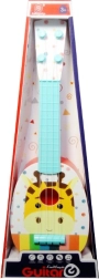 Children's toy guitar with giraffe