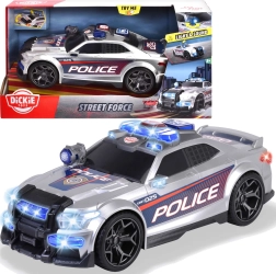 Policeiauto Street Force tulede ja helidega DICKIE TOYS