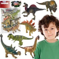 Woopie dinosaurusfiguuride komplekt 6 tk T‑Rex