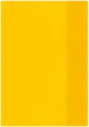 A5 notebook cover yellow