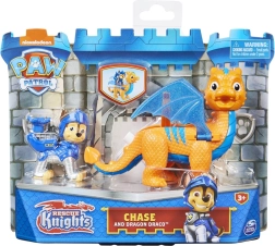 Paw Patrol Vaprad rüütlid – kutsikafiguur ja draakon (assortii)