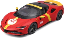 Bburago mudel 1:18 Ferrari SF90 Stradale Assetto Fiorano – punane