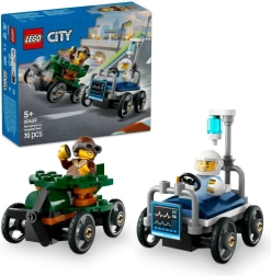 LEGO® City 60459 Võidusõidukomplekt: Lennuk vs. haiglavoodi