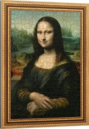 TREFL Mona Lisa pusle 500 tükiga koos raamiga