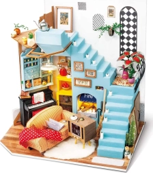 Rolife elutoa miniatuurmaja – DIY ehituskomplekt LED-valgustusega