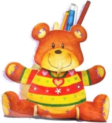 3D pusle pliiatsitops Karukene värvidega ARTLOVER